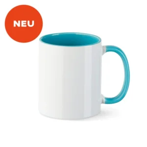 Sublitasse Two Tone Weiss/Türkis